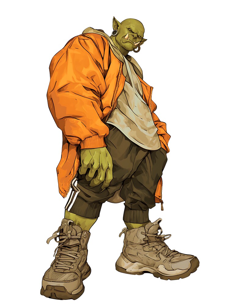 Streetwear Orc Urban Style by bapupa