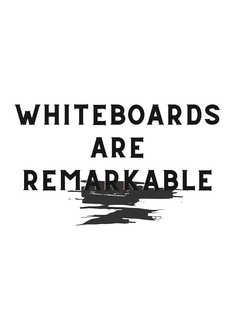 Whiteboards are remarkable... Bad dad joke by glooop