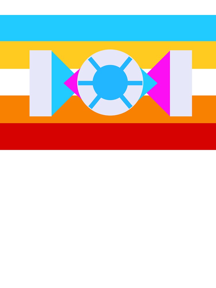 Silver Sparktion Assemblage Flag by Pluralsword