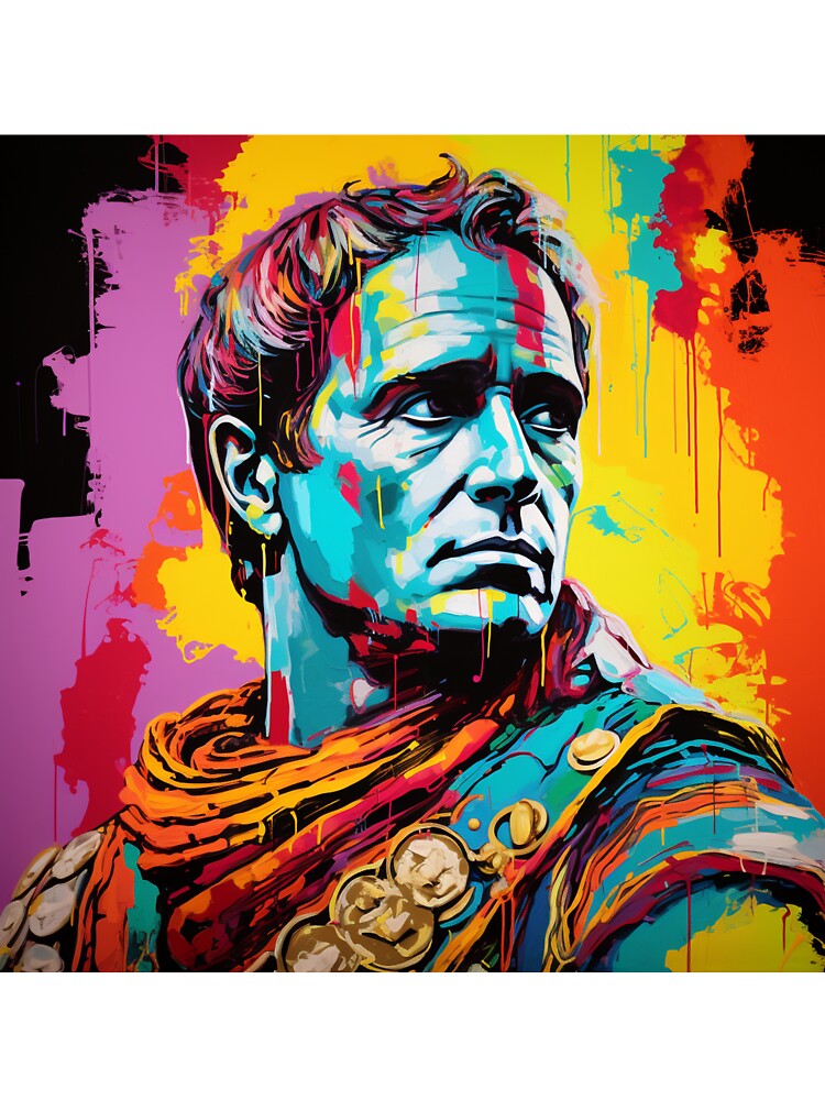 Caesar Pop Art 1 by AstroRisq