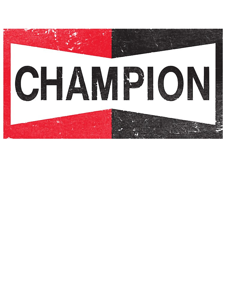 CHAMPION - Spark Plug Retro Distressed Emblem - Cl by LeonatBiader