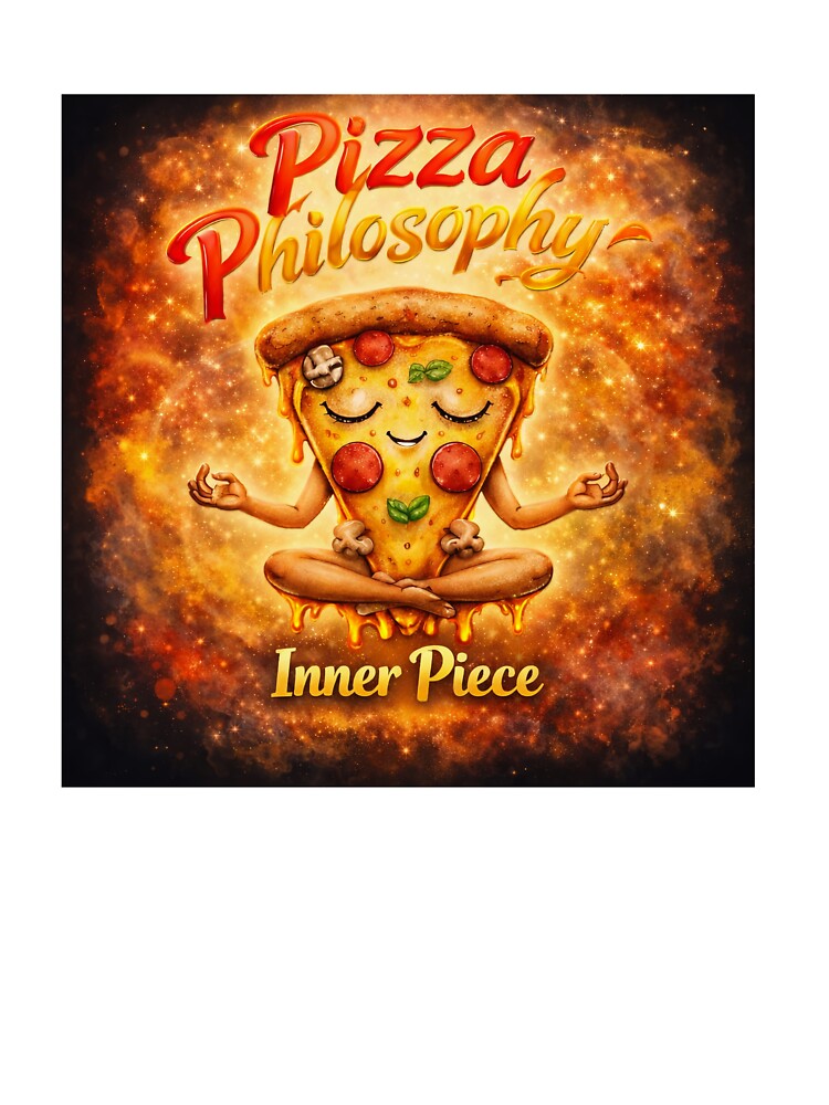 Pizza Philosophy – Inner Piece by Ecocrushstudio