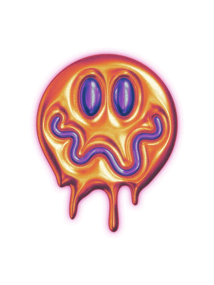 y2k smiley face by itswallcraft