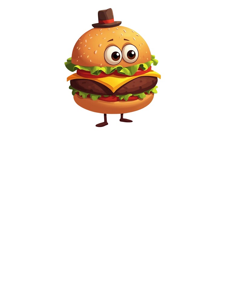 Burger - Funny burger cartoon by Luisshopp