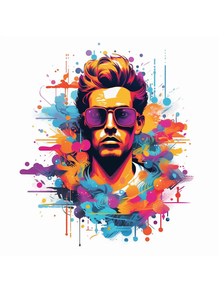 Vibrant tshirt by minimaldesigns-