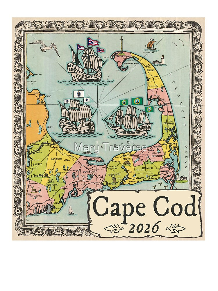 Trav Cape Map 2026 by Mary Traverse