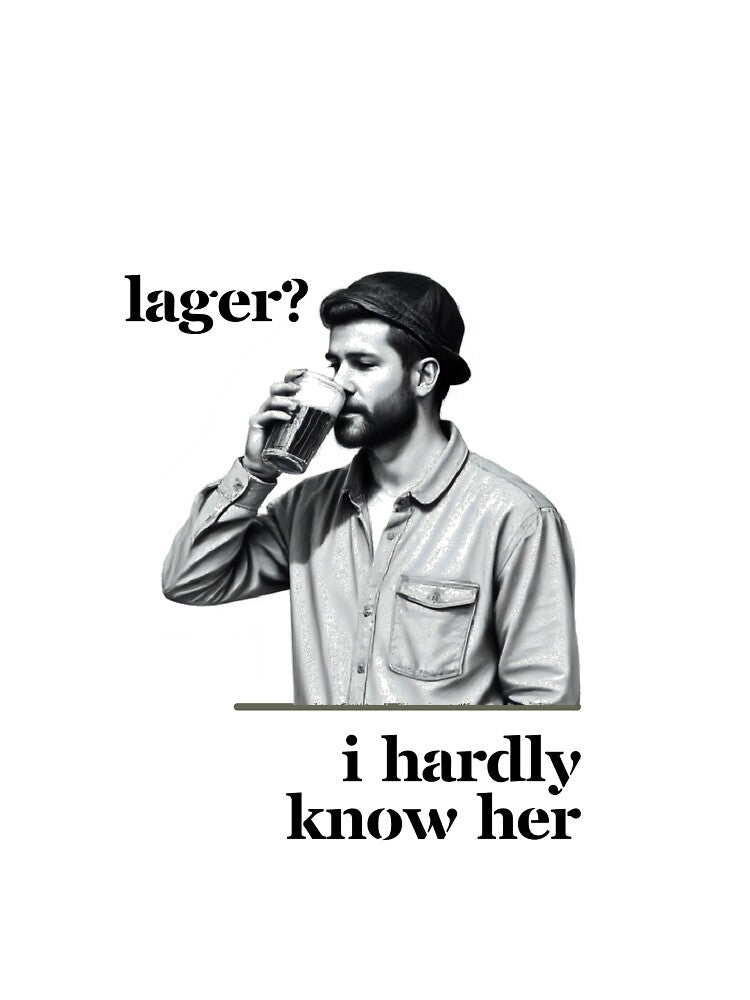 Funny Beer Lover Art by Snob & Co