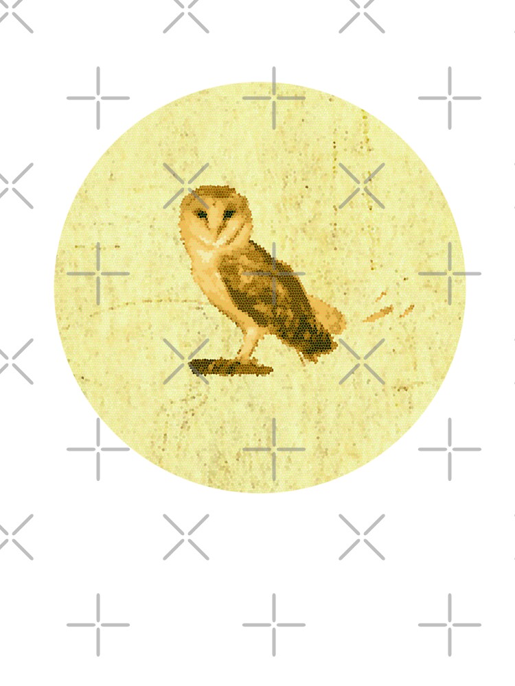 Owl pixel art by Coffeemerc117