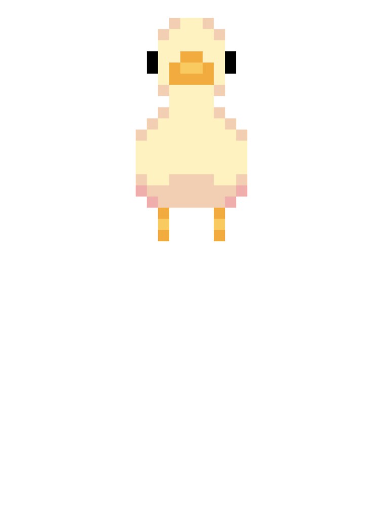 pixel duck by PixelArtiste