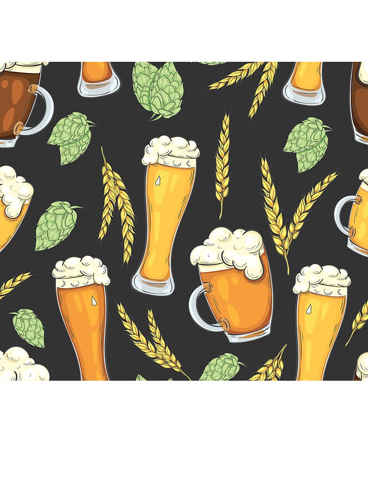 Seamless pattern with beer by ChuckyStore79