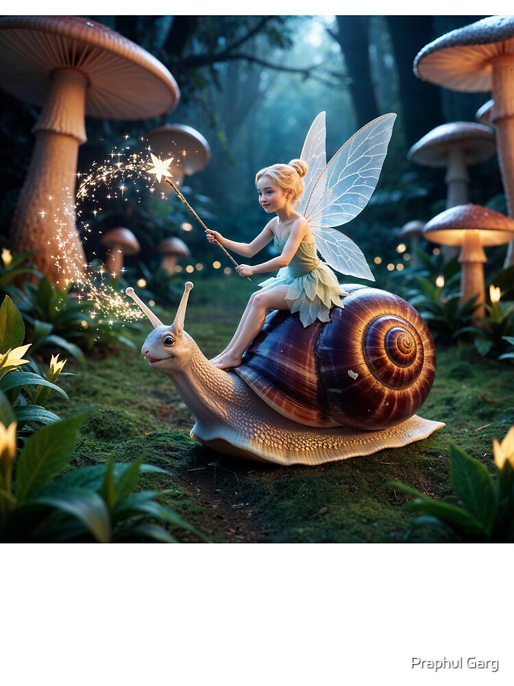 The Fairy's Snail-Express by Praphul Garg