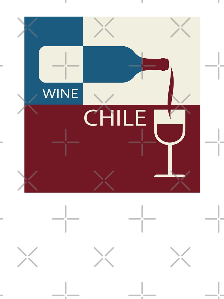 Wine Chile Design – Minimalist Wine Lover Gift Modern Graphic by alijun