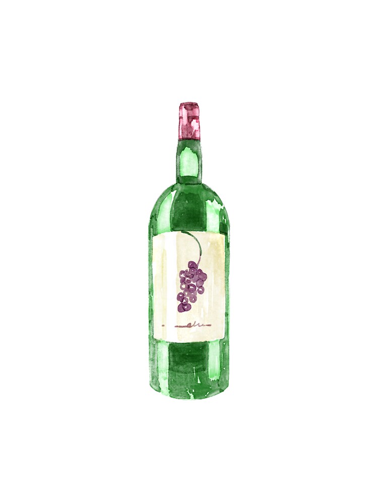Wine bottle by artbyrosse