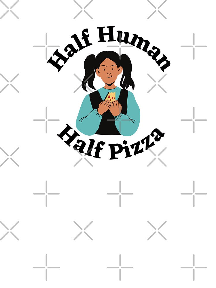 Half Human Half Pizza Girl by tiredandbored