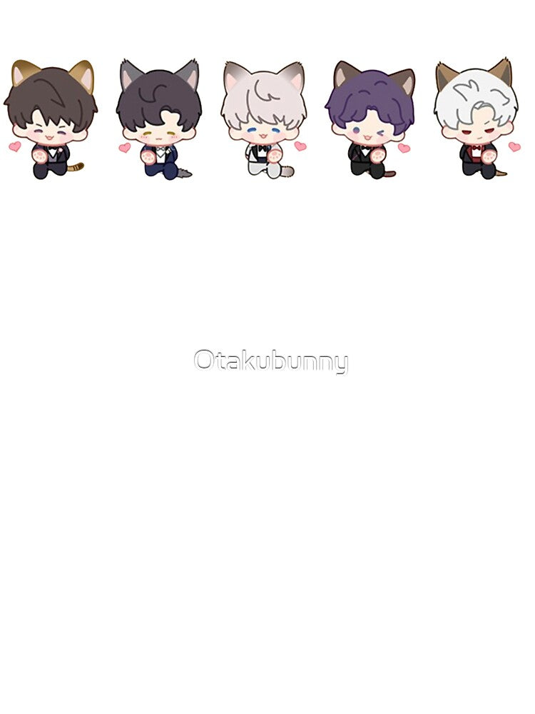 Love and Deepspace Cat Boys by Otakubunny