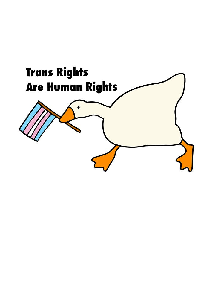 Trans rights are human rights goose by Deathtomorrow