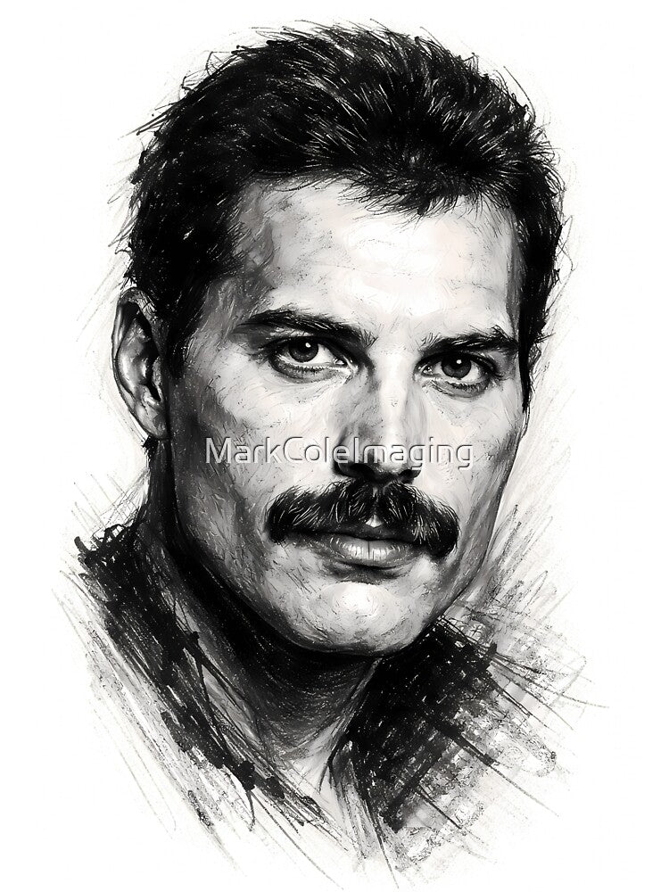 Freddie Mercury by MarkColeImaging