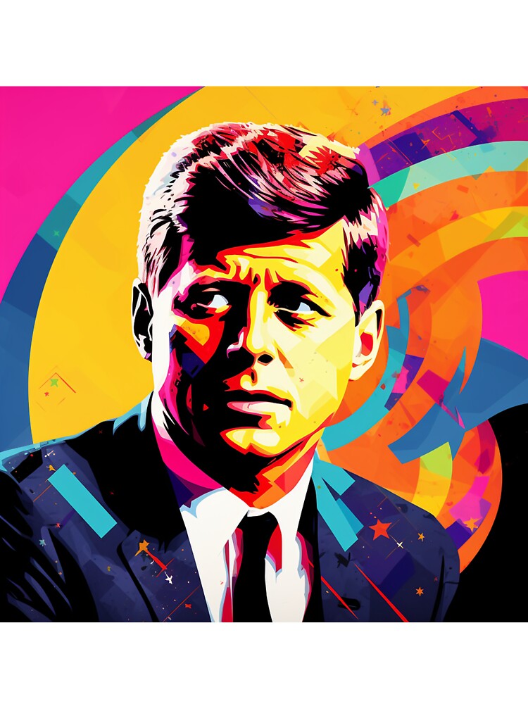 Kennedy Pop Art 4 by AstroRisq