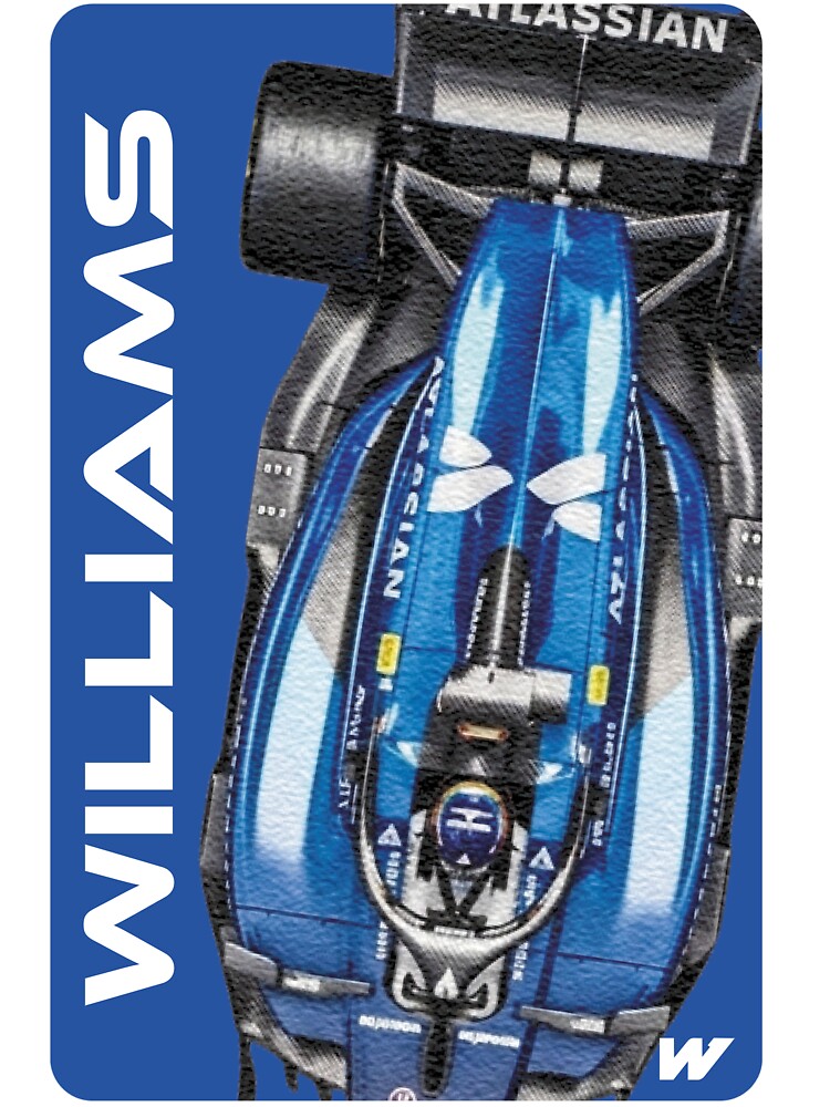 Williams - Formula Team minimalist by Otherlane Studio