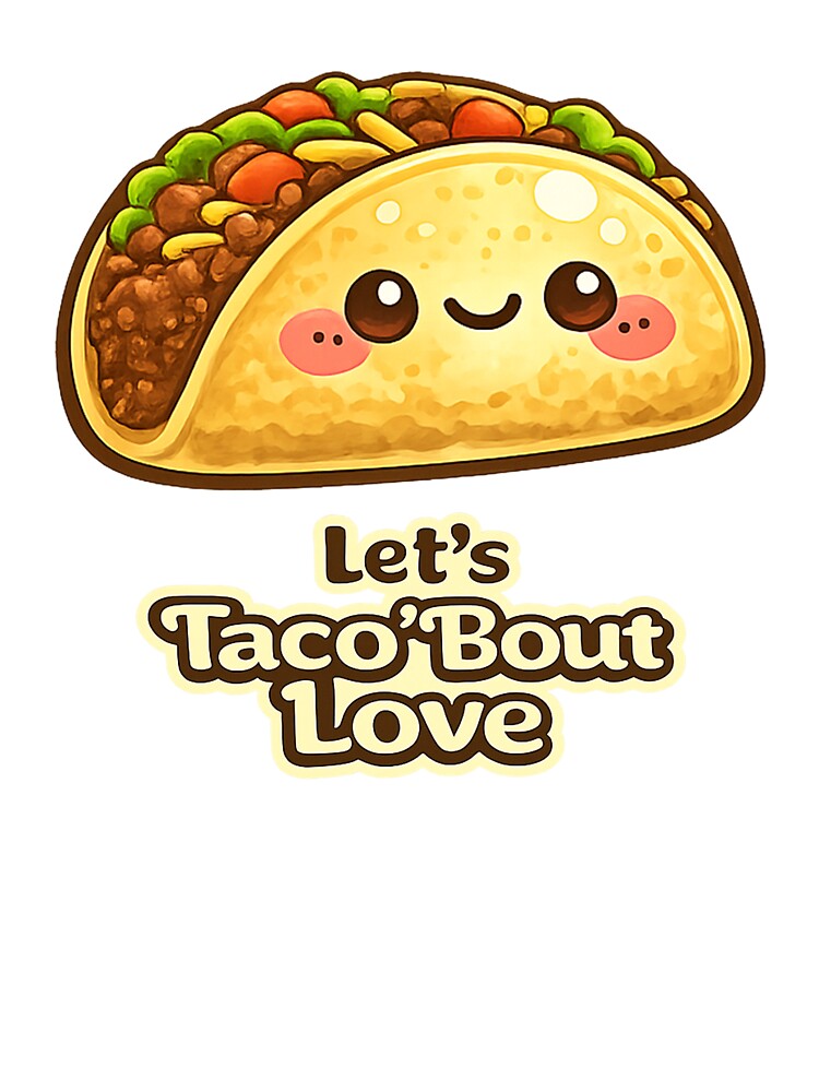 Cute Taco — Lets Taco About Love by DreamMachine69