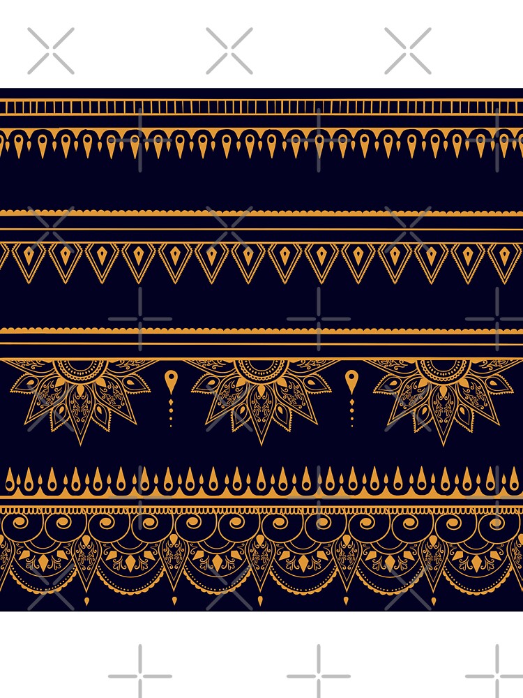 South asian patterns by Chaoticzarts