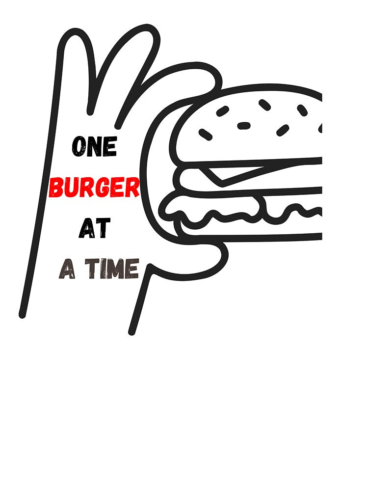 One burger ati time-sticker by MaravDazzous