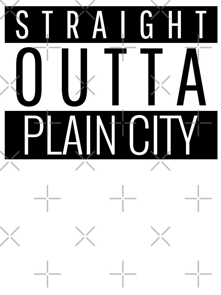 Straight Outta Plain City Utah Plain City UT by Teelogic