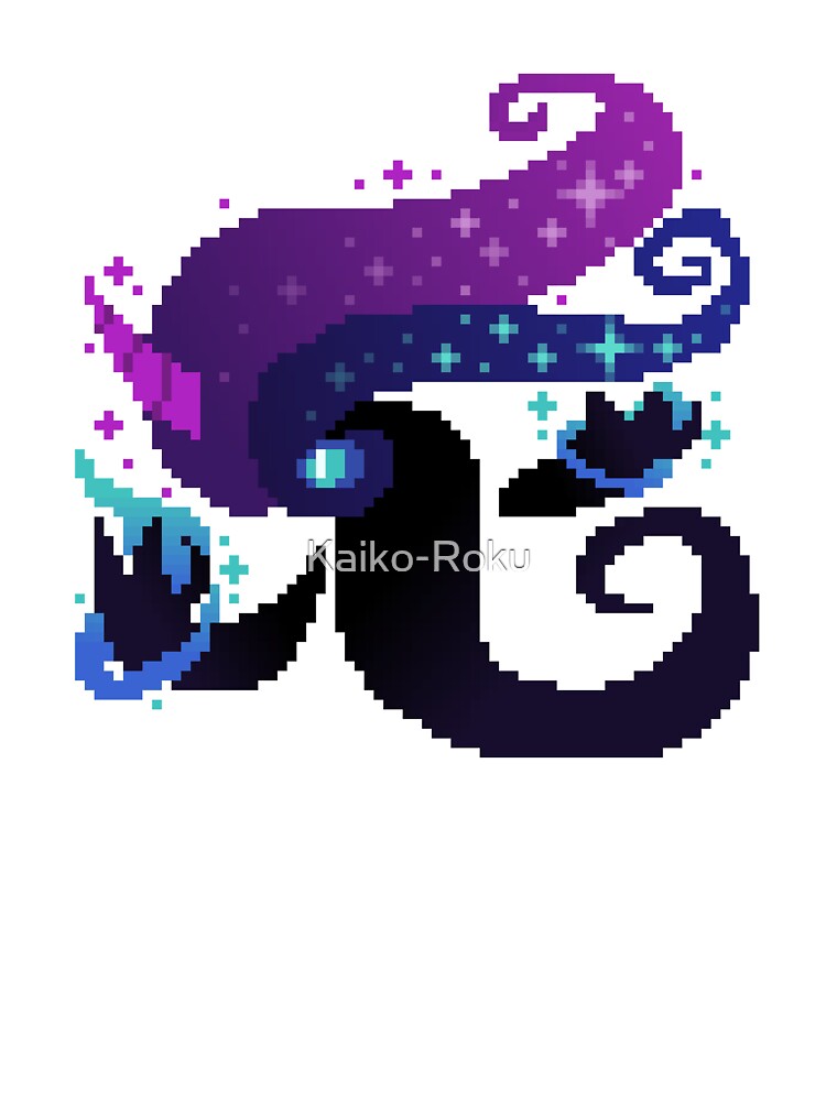 Pixel Art - Swirl Spirit Monster by Kaiko-Roku
