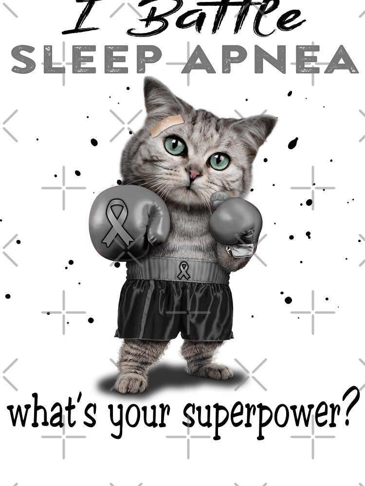 Sleep Apnea Warrior - I Battle Sleep Apnea What Is Your Superpower? by Jennpak