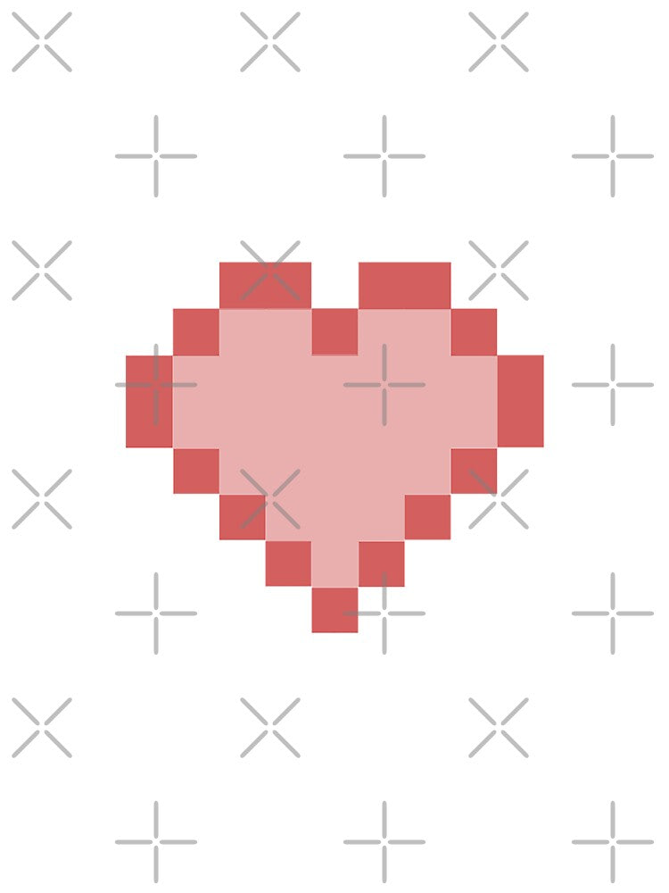 pixel heart by artBullet