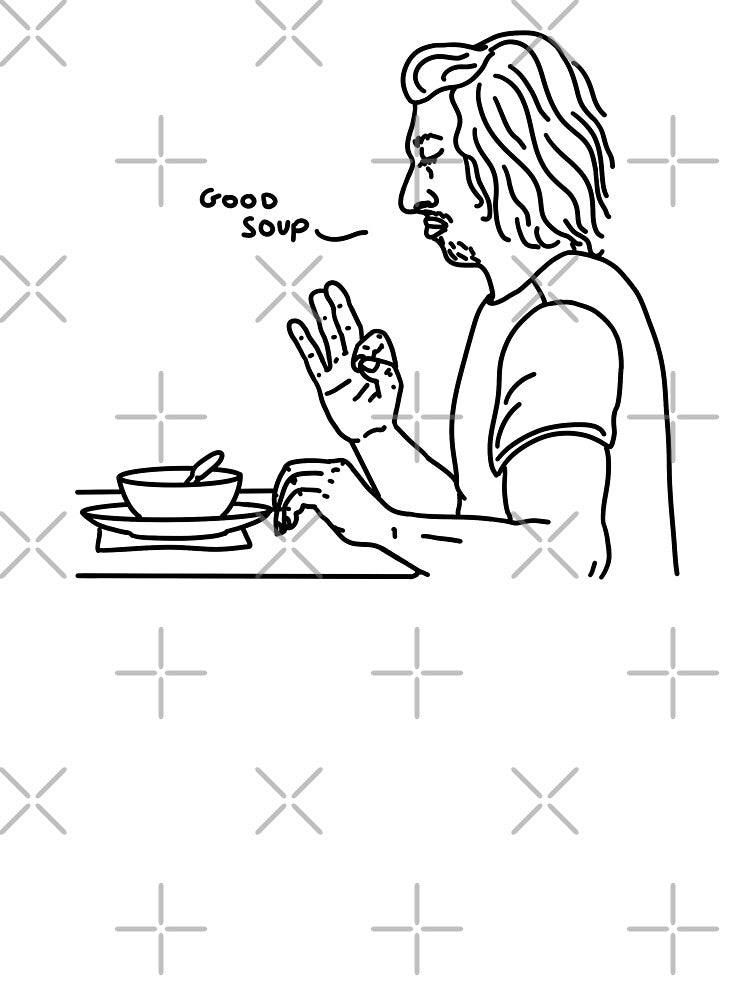 Good soup meme line art by LobsterHype