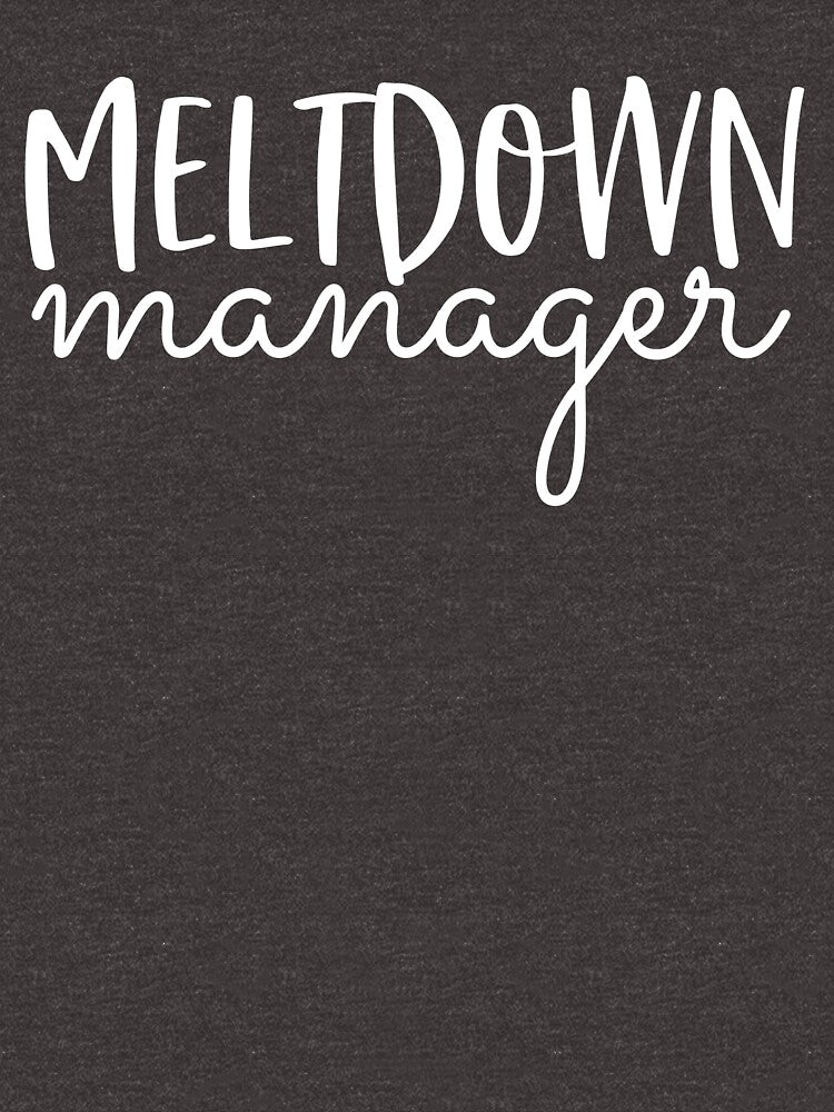 Meltdown Manager Slim Fit T-Shirt by Al Collections