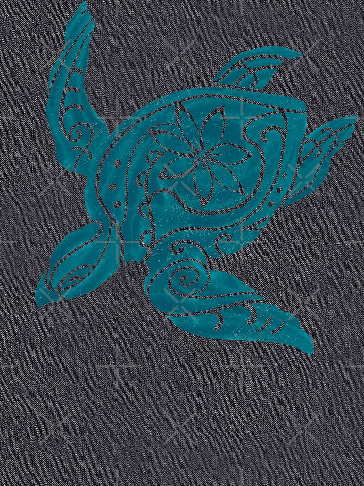 Vintage Hawaiian Tribal Turtle by sunnthreads