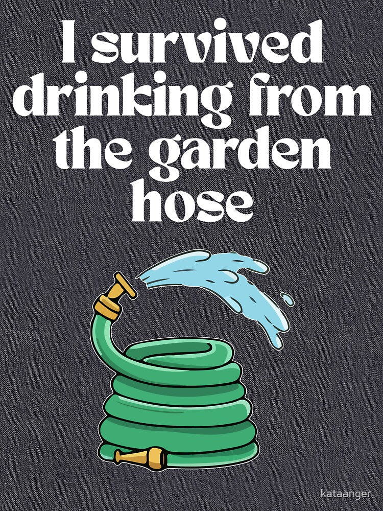 Garden hose white by kataanger