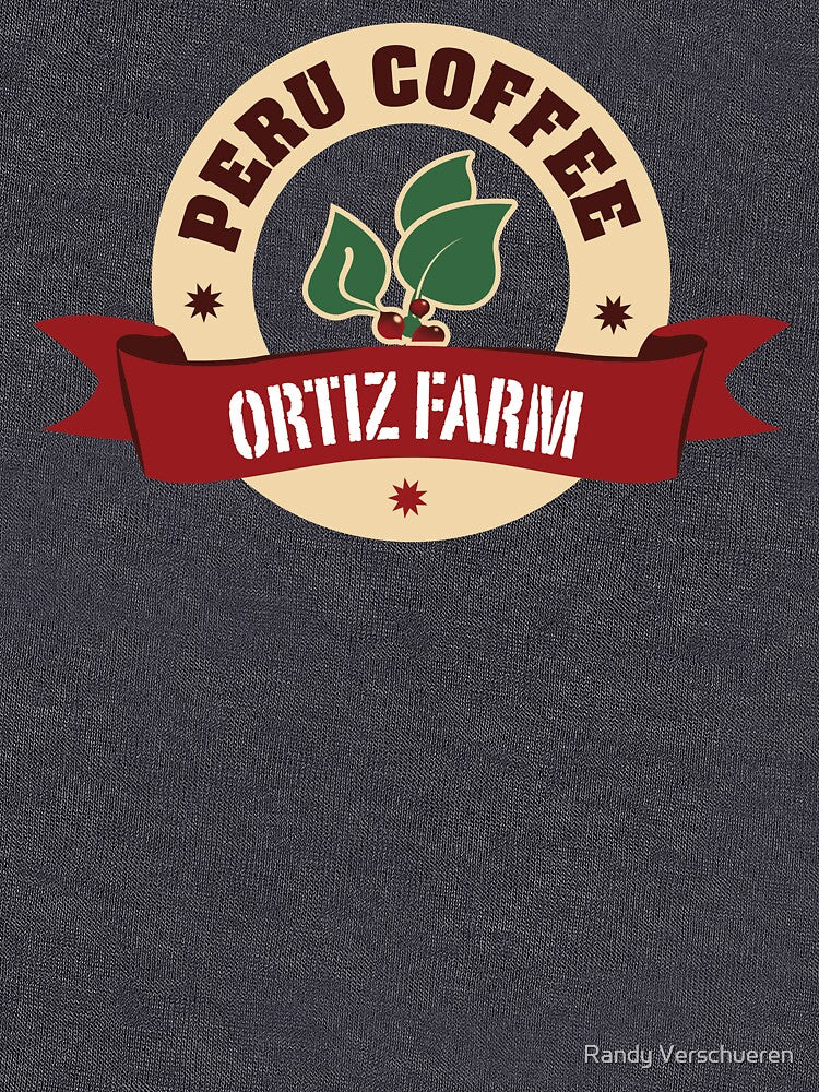 Ortiz Farm - Peru Coffee logo Tekken by Randy Verschueren