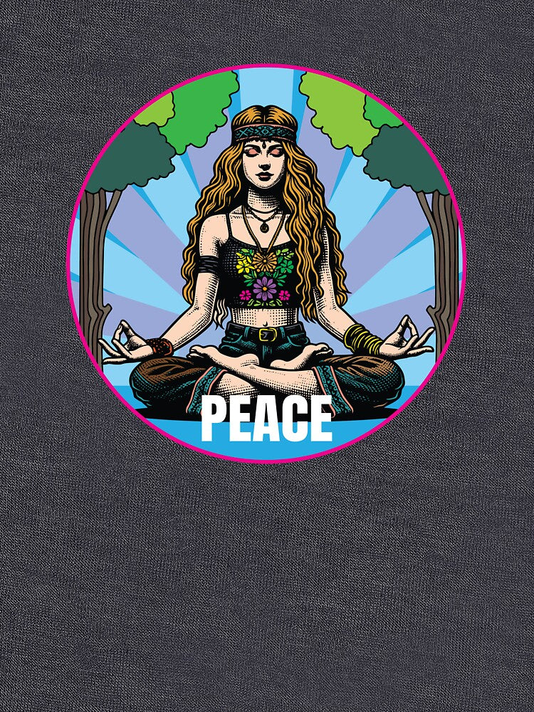 Groovy Hippie Girl by Analog Aura