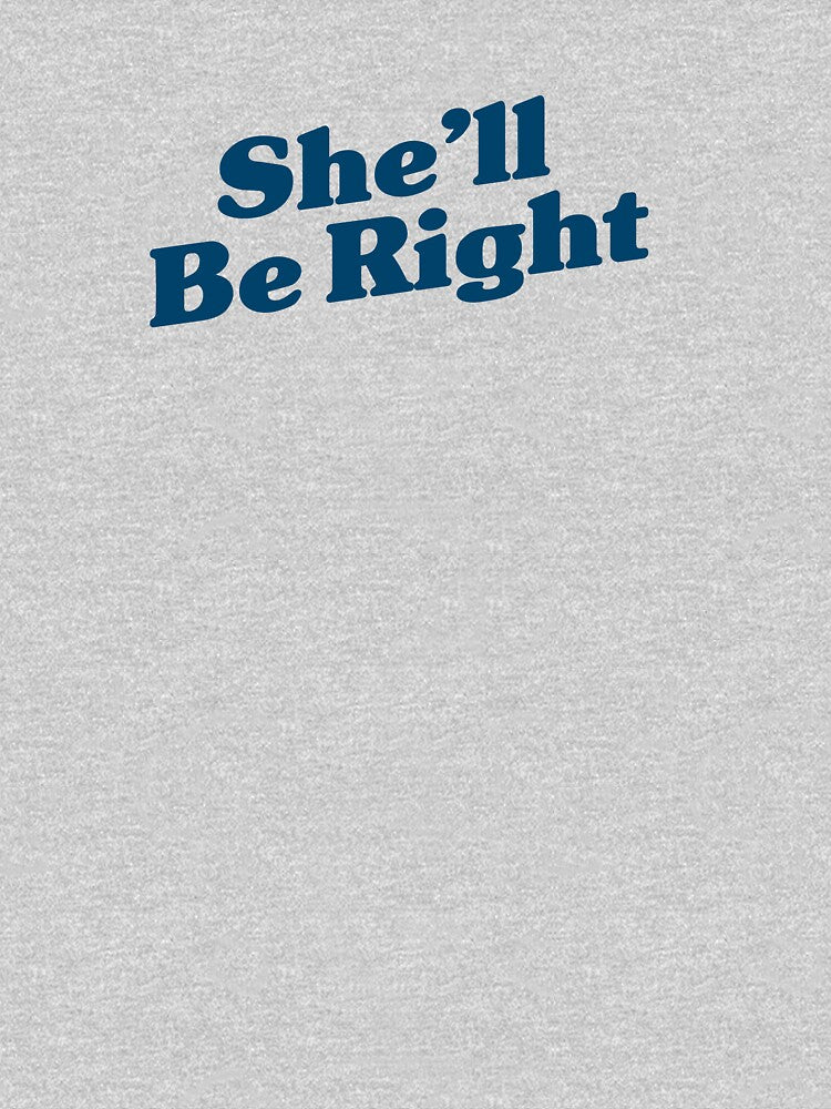 She'll Be Right Navy by Tee-Lee