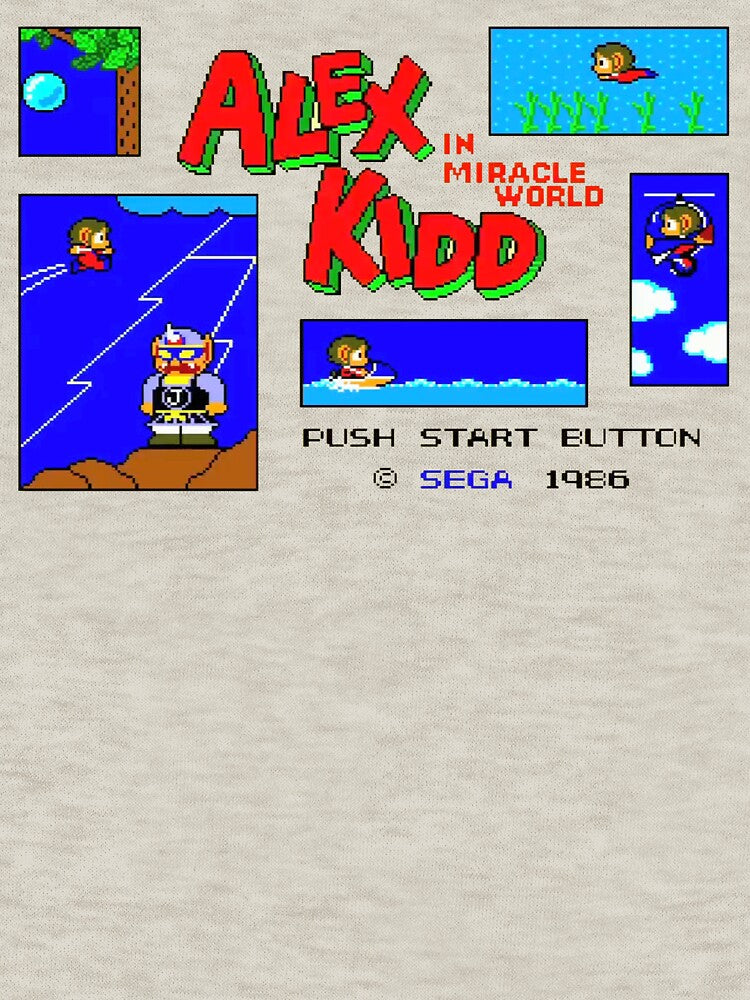 Alex Kidd by Game Shirts
