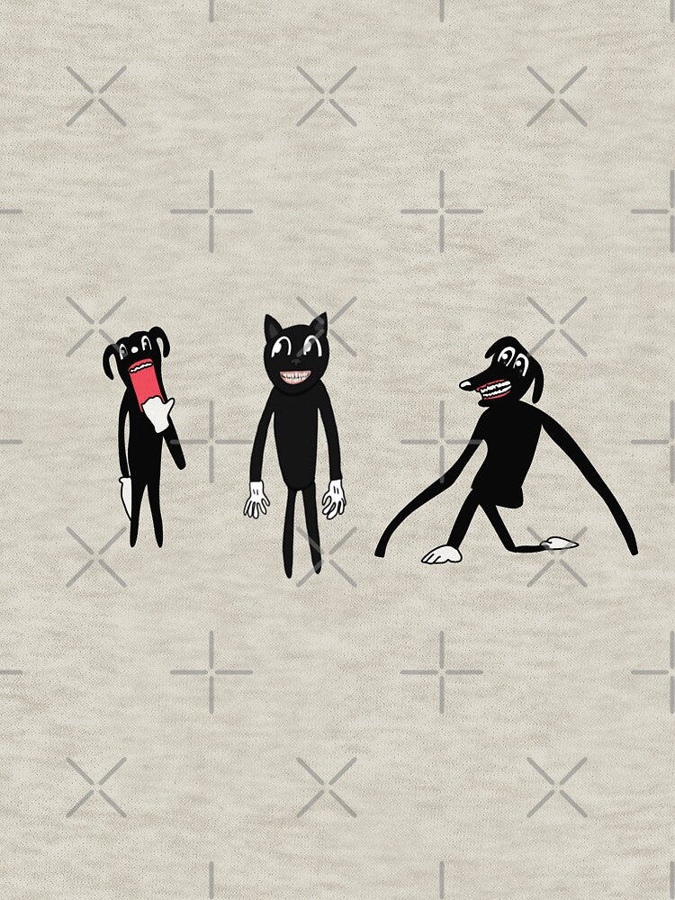Cartoon Cat, Cartoon Dog, Cartoon Rabbit by EuphoiraDesigns