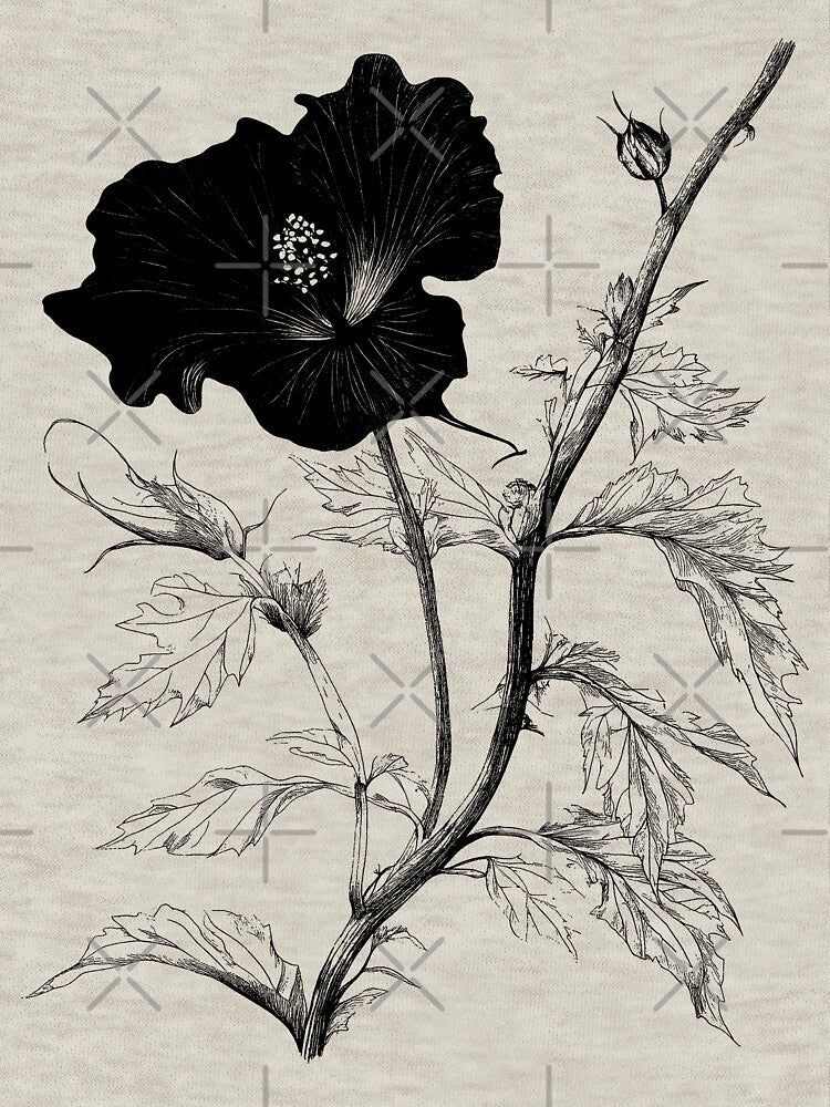 Dark Academia Victorian Flower by Enyr