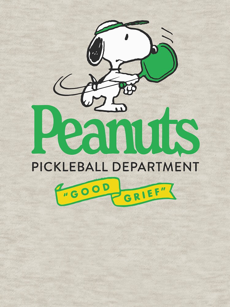 peanuts pickleball department comic strip by telurdikit