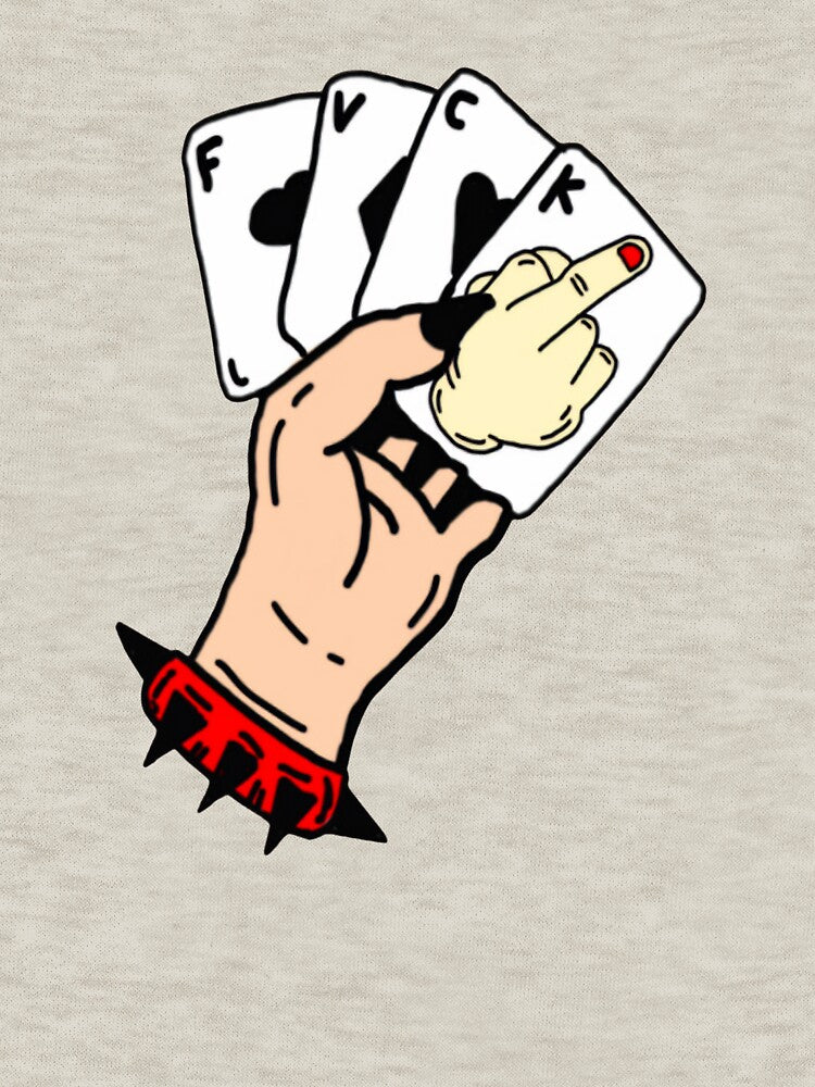 Hand card fvck by ThxtTheArtist