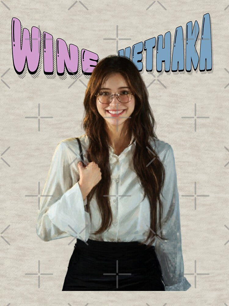 Wine Vethaka Cute Smile Aesthetic Fan Art by TheNoova
