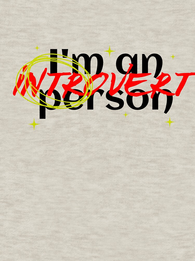I'm an Introvert Person - Y2K Aesthetic Graphic by Emagicc