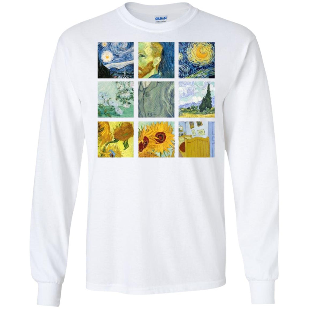 Vincent Van Gogh Collage T-Shirts, Hoodie, Tank
