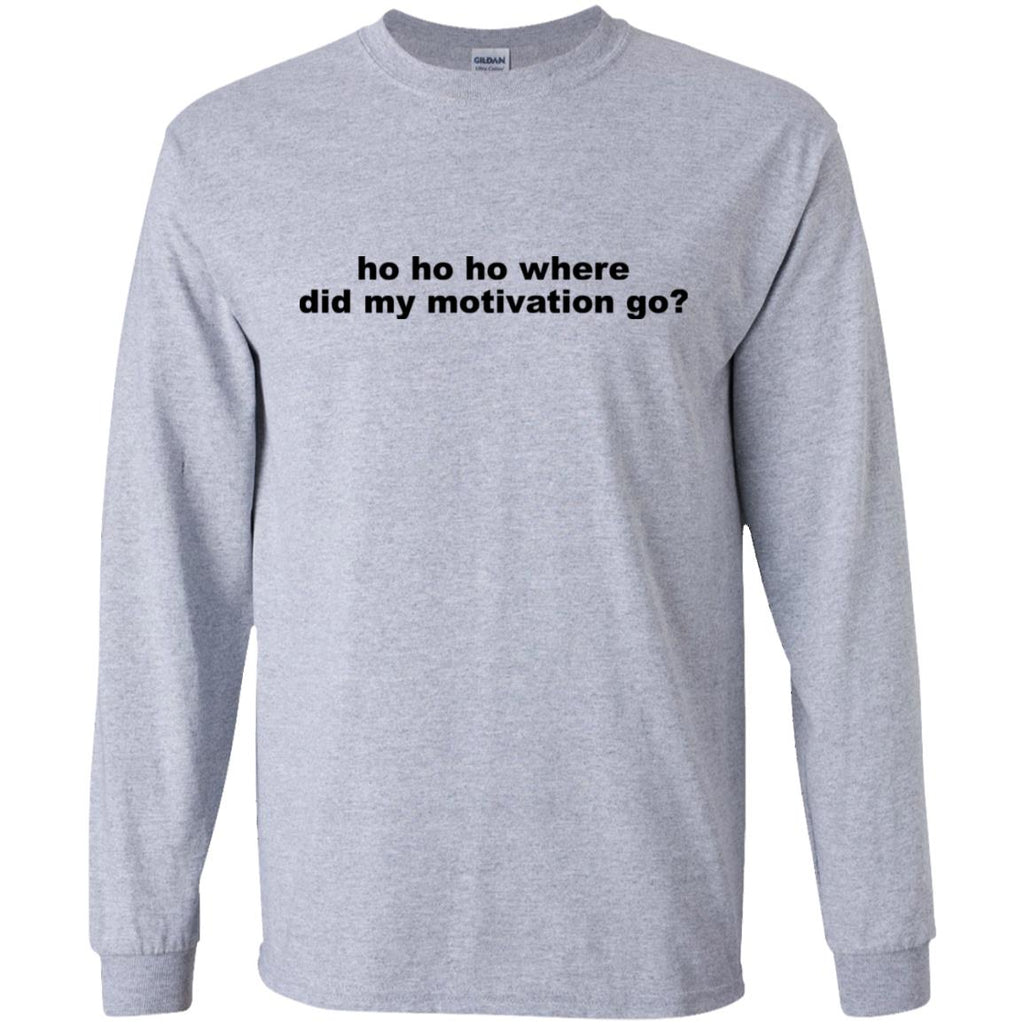Ho Ho Ho Where Did My Motivation Go T-Shirts, Hoodie, Tank