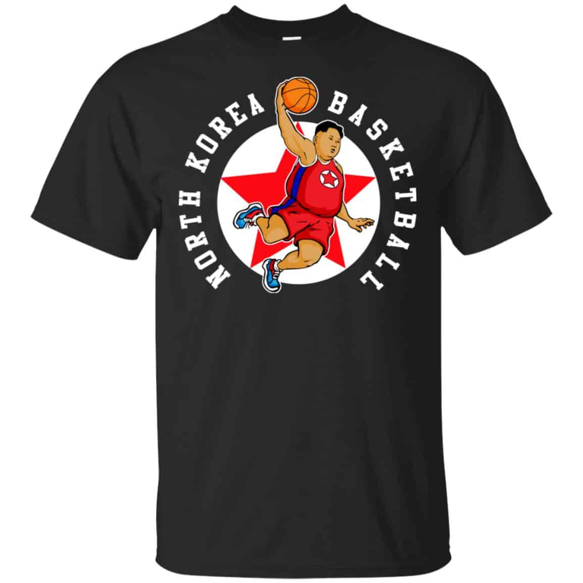 North Korea Basketball Rocket Man Kim Jong Un T-Shirts, Hoodie, Tank