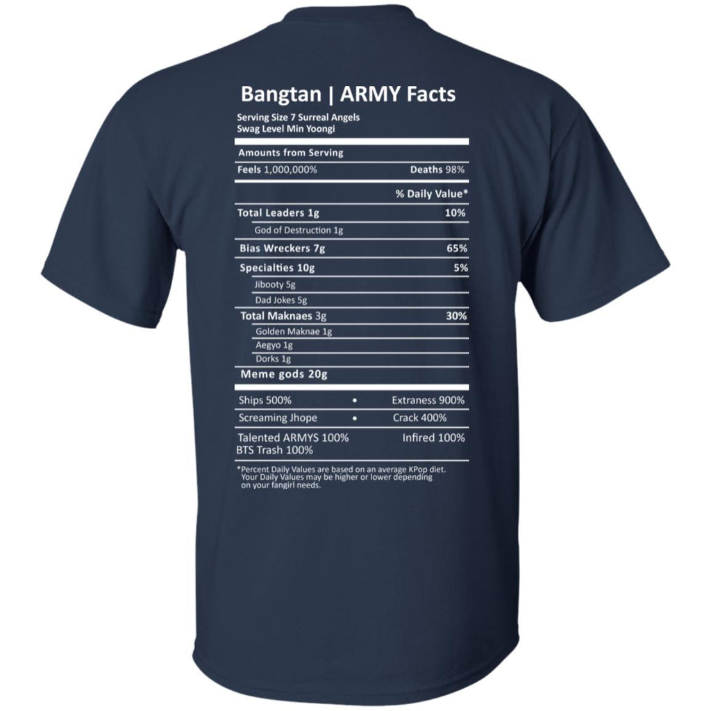 Bangtan Army Facts T-Shirts, Hoodie, Tank