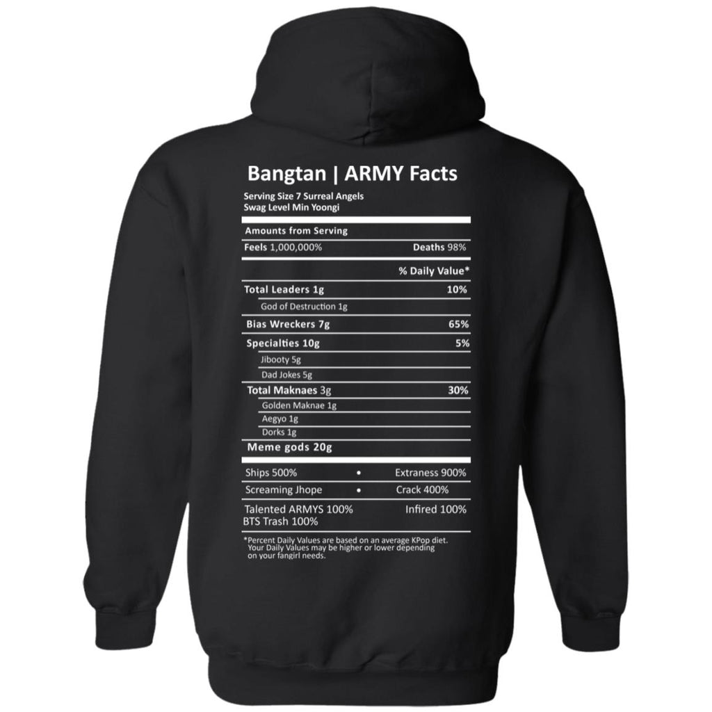 Bangtan Army Facts T-Shirts, Hoodie, Tank