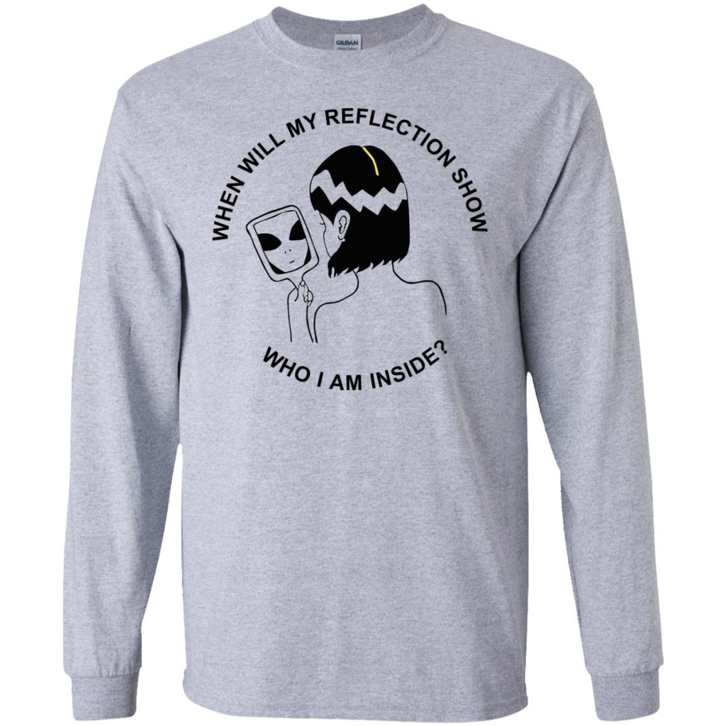 When Will My Reflection Show Who I Am Inside T-Shirts, Hoodie, Tank